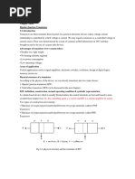 Chapter Three Bipolar Junction Transistors