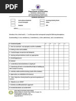 Department of Education: Learning Materials Instructional Material Learning Activity Sheet Lesson Exemplar Video