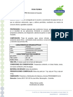 Ficha Técnica Cernido de Guayaba