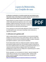 5 Consejos para La Distorsión, Saturación y Crujido de Una Batería