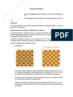 Notación Algebraica