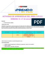 Solucion Sesion Junio 12 DPCC 5° Sec