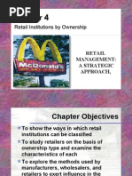 Retail Institutions by Ownership