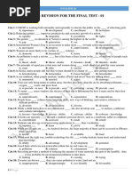 E10 - Revision For The Final Test - 01: Year