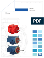 WEG Fire Pump Motor Usa375 Brochure English