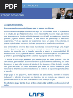 5 Lección Ataque Posicional y 14 Defensa Posicional