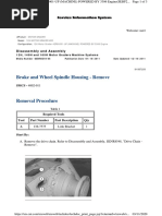 12h Service Brake Desinstal