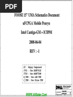 Dell Latitude E5500 Wistron Foose Intel UMA Schematics