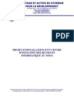 Projet de Centre Informatique