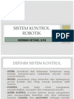 Sistem Kontrol Robotik