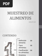 Muestreo de Alimentos