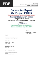 Summative Report Project CHIPS