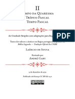 Gradual Simples - Fascículo II - Tempo Da Quaresma, Tríduo Pascal e Tempo Pascal (A6)