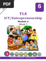 TLE 6 ICT - Entrep Mod 6