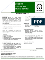 Chemicals For Flocculation and Dewatering Treatment: Kuriflock Pa-322