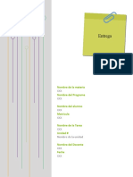 Formato para Entregar Trabajos Maestria