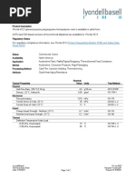 Technical Data Sheet - ISO