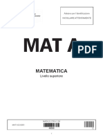 Mat A: Matematica