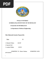 Bluetooth Security Report Swe 2009