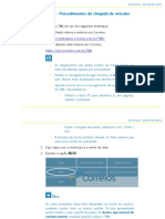 POP 1 - Procedimentos de Chegada de Veículo