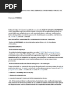 Modelo de Contestacao e Reconvencao C C Tutela de Urgencia