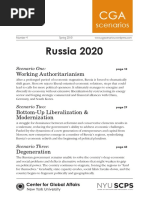 Russia 2020 Three Scenarios