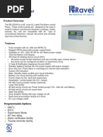 Fire Alarm Panel RE - 2554 / 58: Product Overview