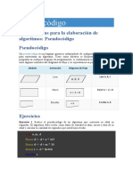 3 - Pseudocódigo