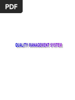 Quality Management System in Textiles