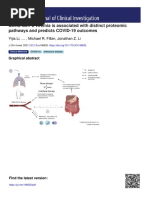 SARS-CoV-2 Viremia Is Associated With Distinct Proteomic Pathways and Predicts COVID-19 Outcomes