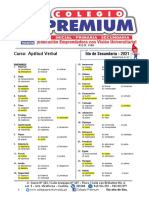 Aptitud Verbal 5to Sinónimos