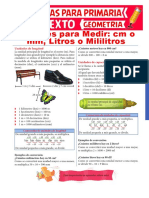 Unidades para Medir para Sexto de Primaria