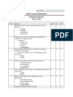 KIET Group of Institutions: (Information Technology) Btech, VI Sem