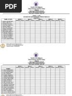 Distribution-and-Retrieval-Checklist-Grade-1-Love-1 Quarter 3