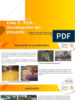 Fase 5-POA Socialización Del Proyecto