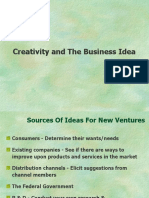 Creativity and The Business Idea