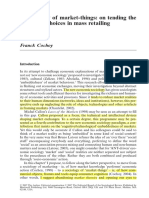 COCHOY, 2007. A Sociology of Market-Things On Tending The Graden of Choices in Mass Retailing