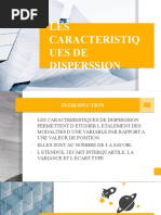 Les Caracteristiques de Disperssion