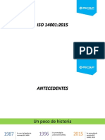 Sistema de Gestion Ambiental - IsO 14001.2015