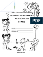 5º ANO - I CADERNO PEDAGÓGICO 2021 166161616 Aulas Remotas