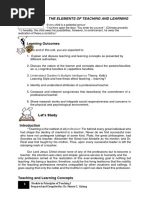 Module in Principles of Teaching I..