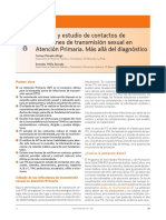 Cribado y Estudio de Contactos de Infecciones de Transmisión Sexual en Atención Primaria. Más Allá Del Diagnóstico