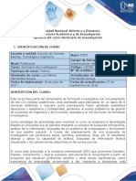 Syllabus Del Curso Seminario de Investigación