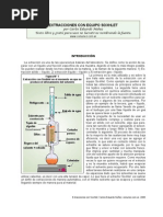 Extraccion Con Equipo Soxhlet