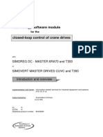 Technology Software Module: Simoreg DC - Master 6ra70 and T300