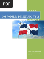 Los Poderes Del Estado y Sus Funciones - Trabajo Final