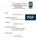 Proyecto de Planeacion para Resolver Una Problematica en El Aula