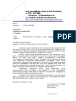 Contoh Proposal Pengajuan Dana Untuk Kegiatan Buka Bersama 1437 H/2016. Yayasan Cokroaminoto Al-Mukhlisin Pameungpeuk