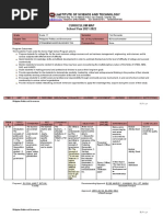 Institute of Science and Technology: Curriculum Map School Year 2021-2022