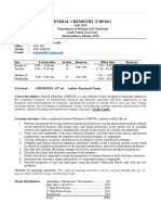 General Chemistry (Che101) : Fall 2015 Department of Biology and Chemistry North South University Bashundhara, Dhaka-1229